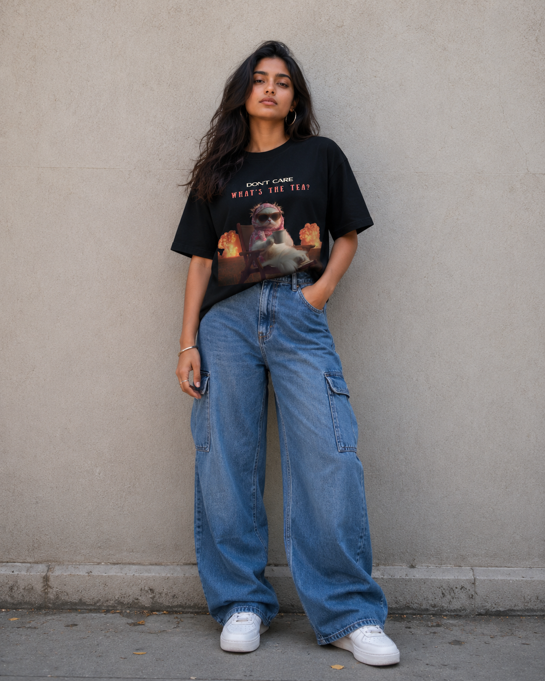 Don't Care Tee